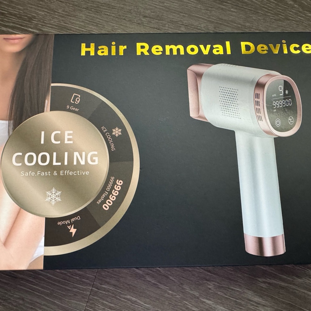 New Ice Cooling Hair Removal Device